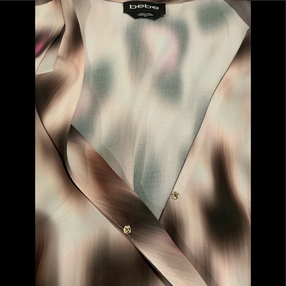 bebe “V-neck” blouse - Picture 7 of 8